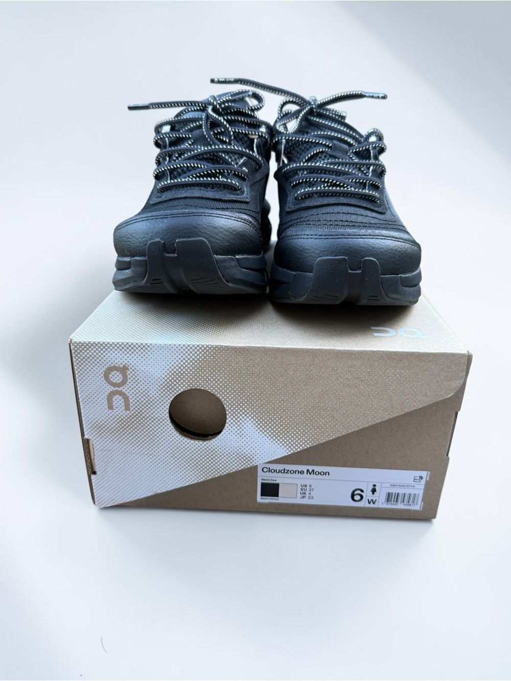 ON - Cloudzone Moon Black/Dew low top sneakers - 6 - Picture 2 of 8